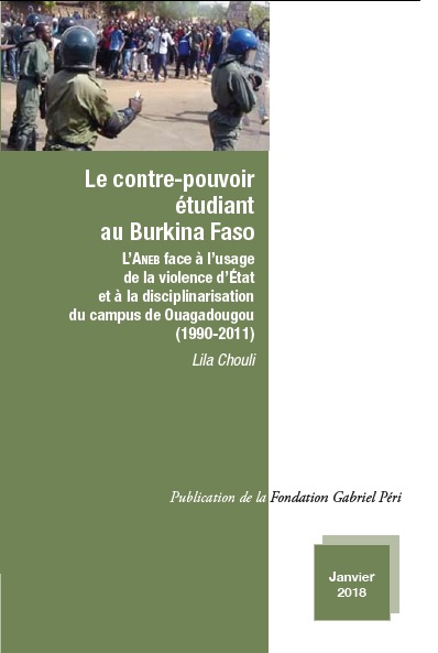 "Le contre-pouvoir étudiant au Burkina Faso", "Sur l’insurrection populaire et ses suites", présentation des ouvrages de Lila Chouli