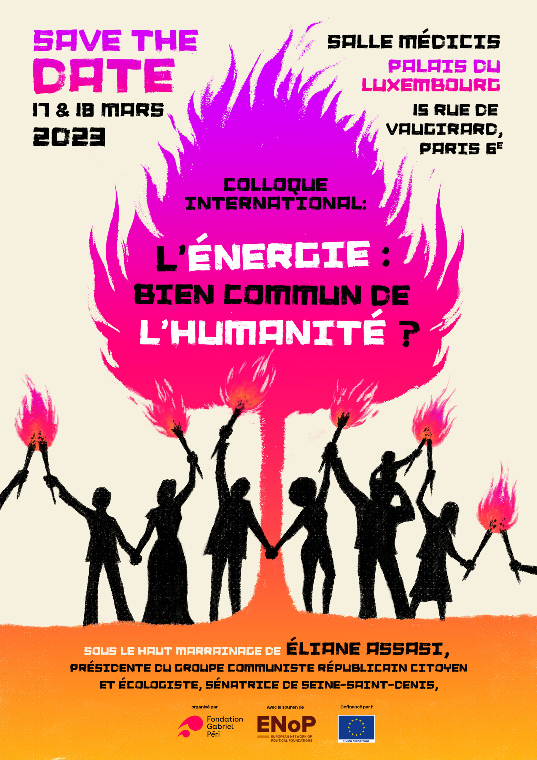 Save the date! Colloque « L’énergie: bien commun de l’humanité? », 17-18 mars 2023