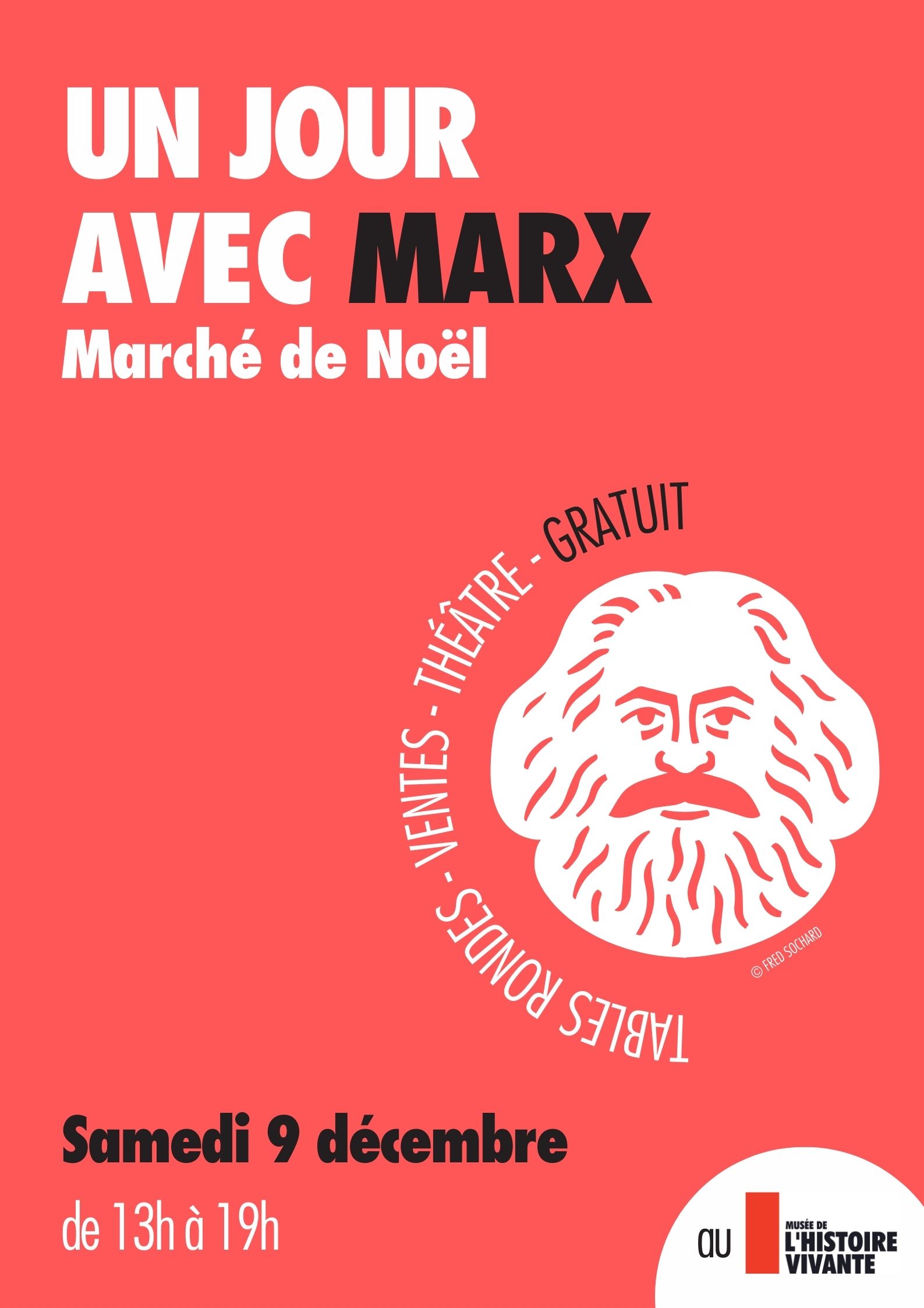 Marché de Noël au Musée de l’histoire vivante:  Une journée avec Marx