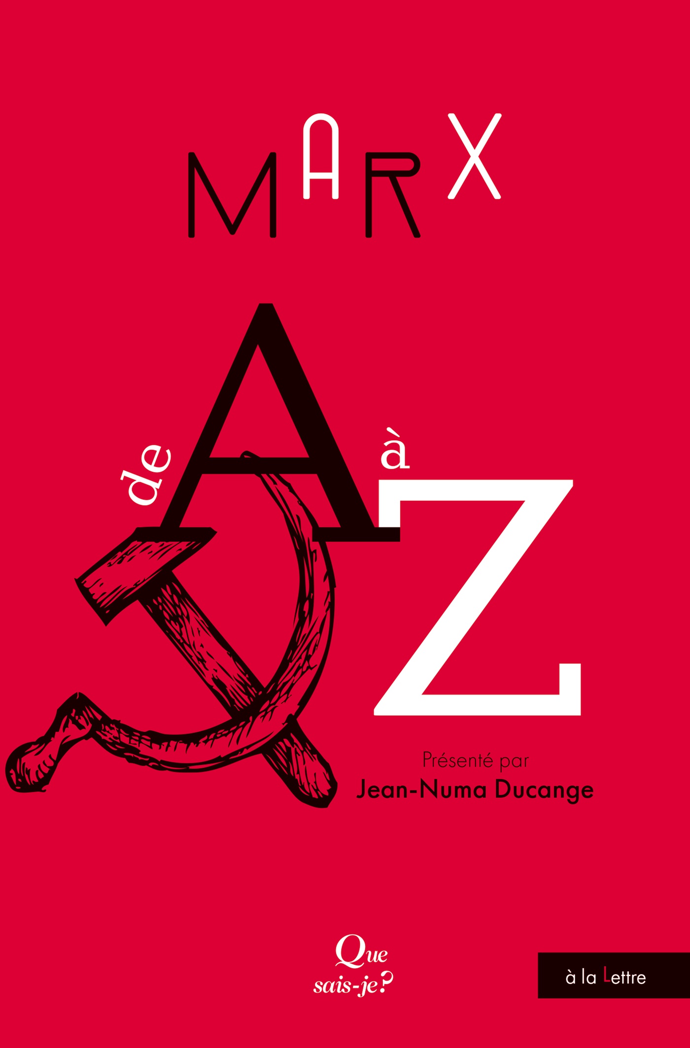 Marx de A à Z PUF Jean-Numa Ducange 2021