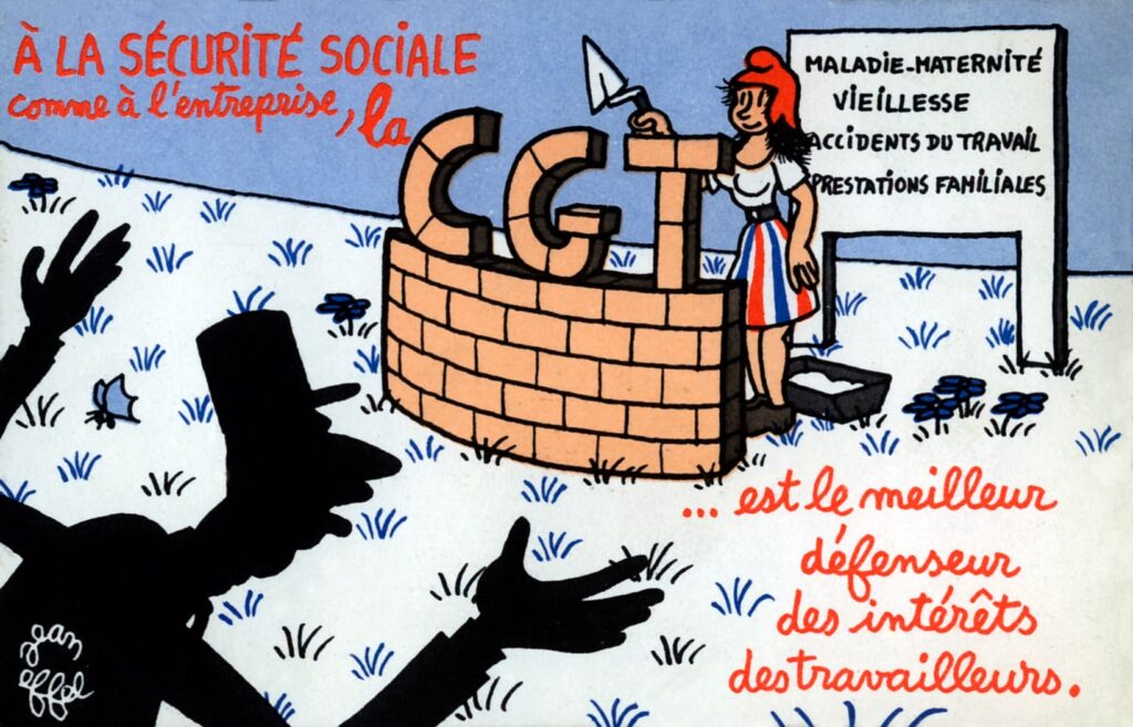 Affiche CGT de Jean Effel, années 1950 © DR | IHS CGT