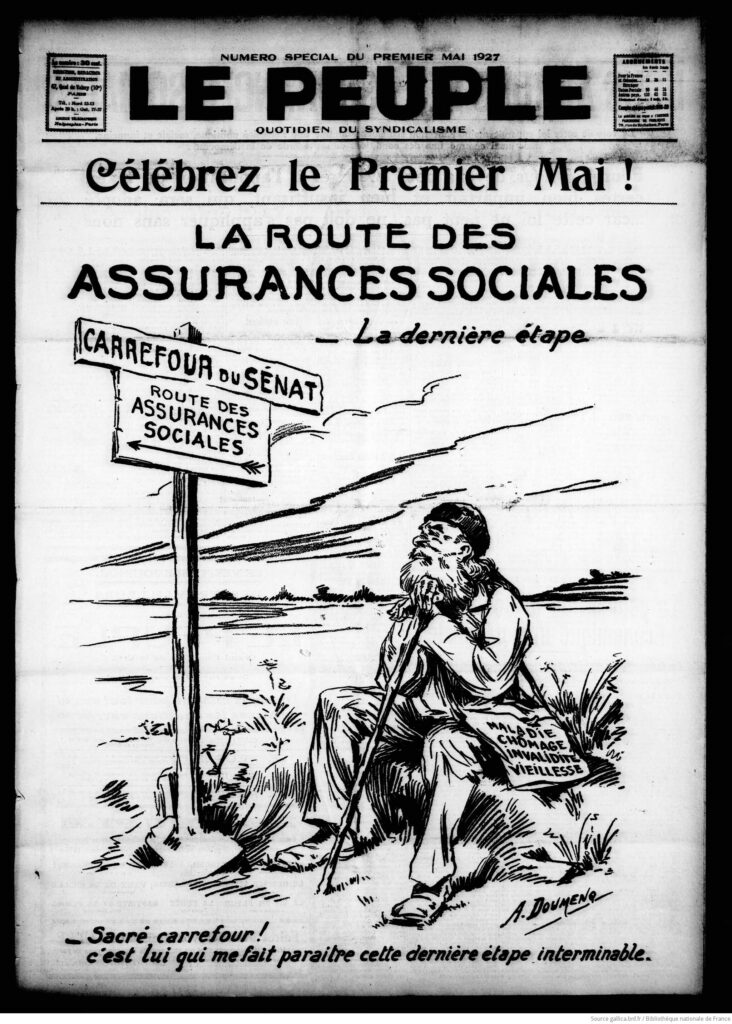 Le Peuple, organe de la CGT, 1er mai 1927 © IHS CGT