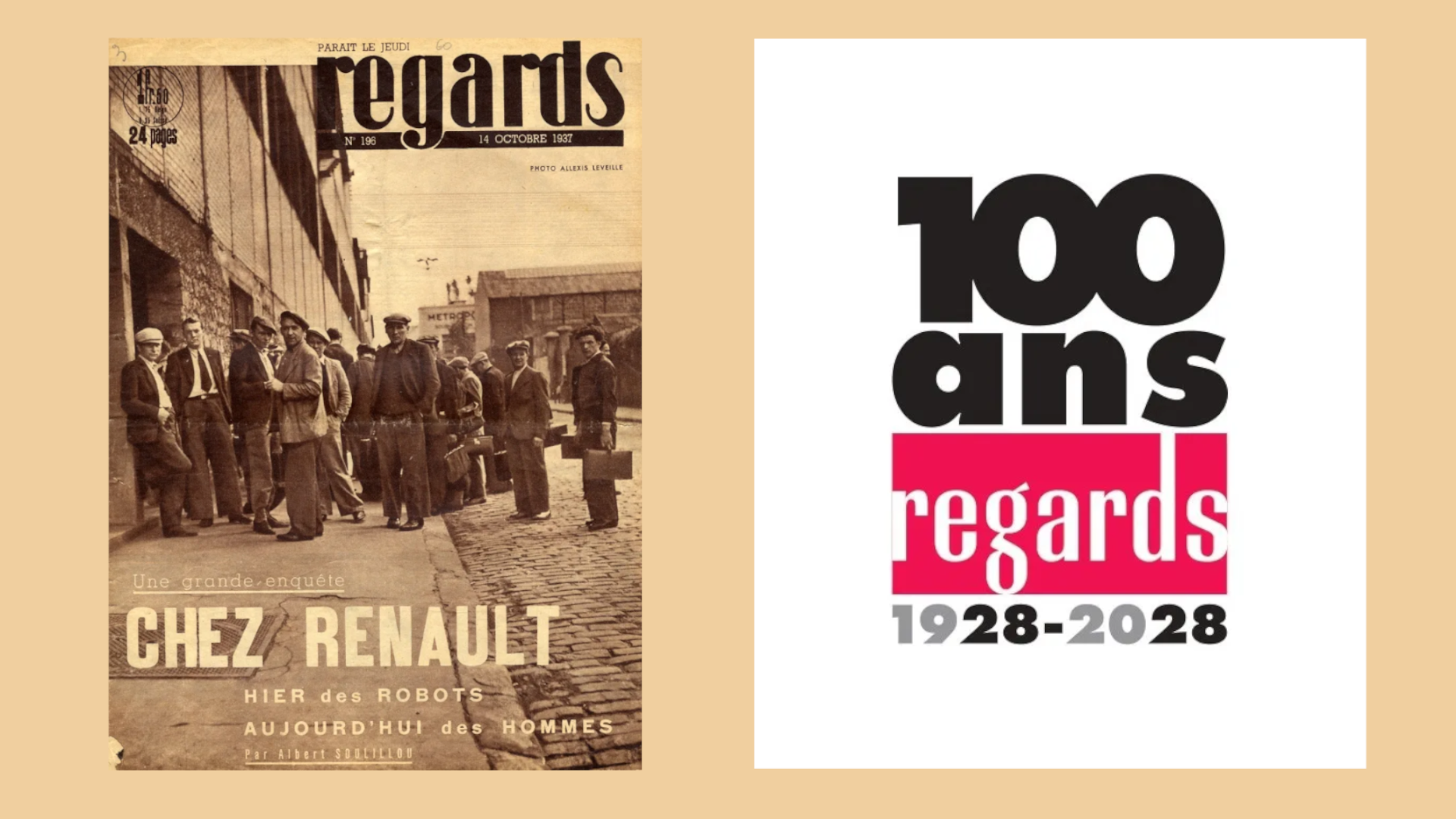 Séminaire sur l’histoire de Regards 1928-2028, un magazine bientôt centenaire! Le 17 nov. à 16h