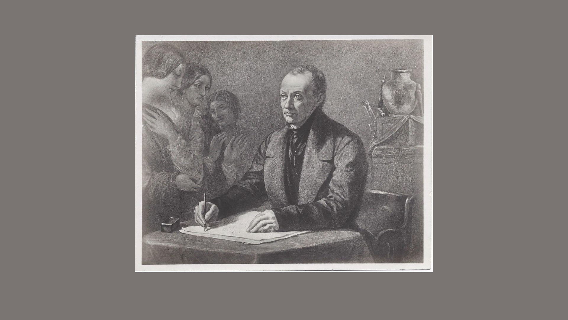 Auguste Comte dans La Pensée